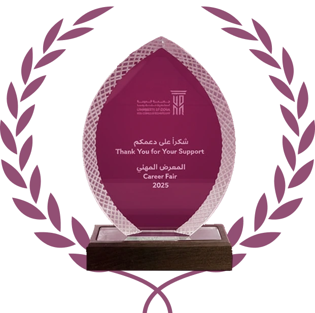 Recognized as Most Visited Booths at UDST Career Fair